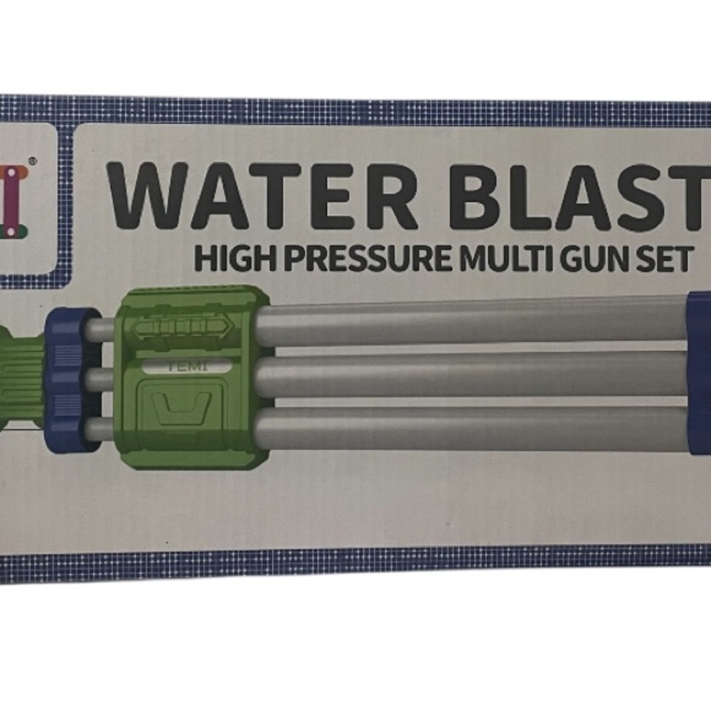 Water Blast High Pressure Multi Gun Set - Green and Blue